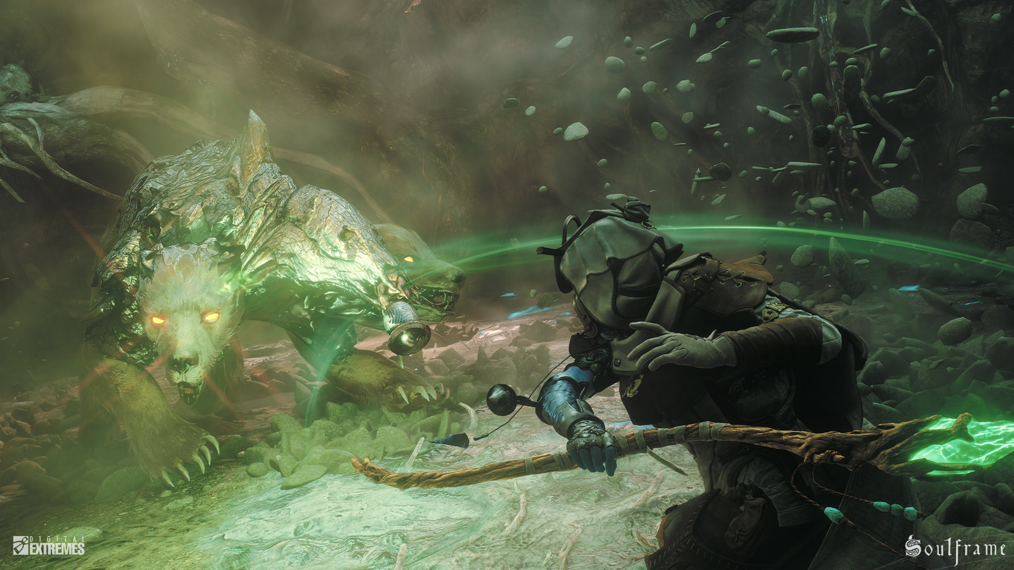 Soulframe – Envoy erkundet die Fantasy-Welt Midrath im Action-MMO von Digital Extremes